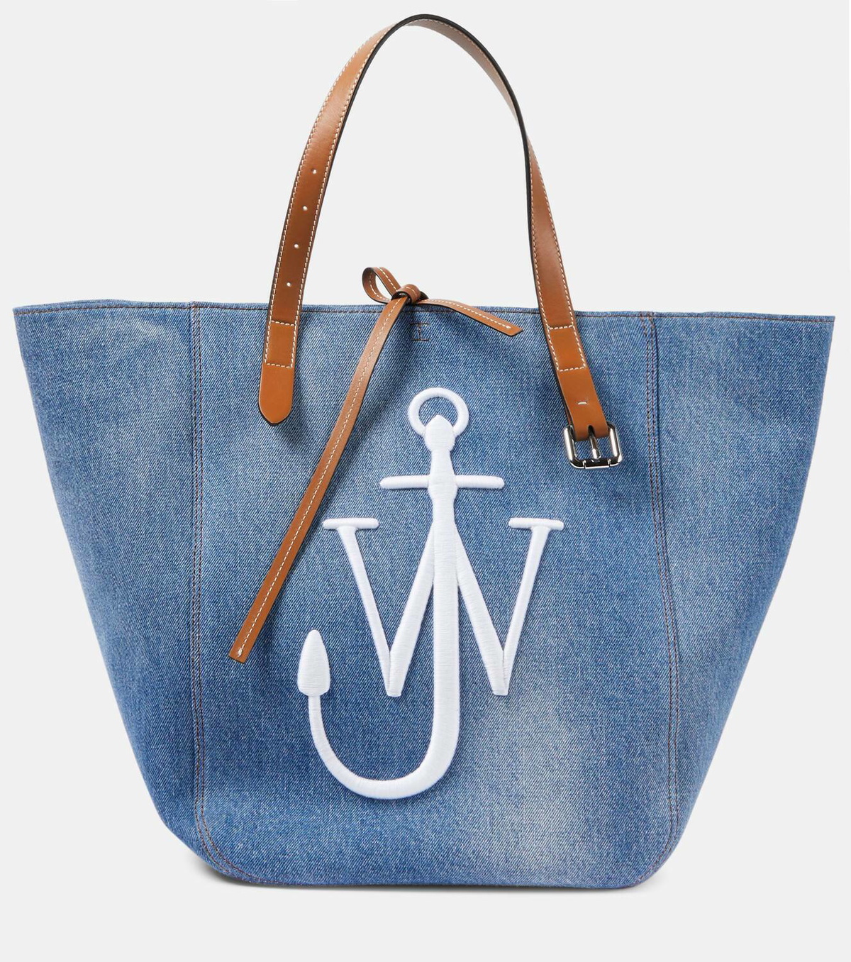 JW ANDERSON｜TOTEBAGS (ANCHOR LOGO CANVAS TOTE BAG (HB05 JW ANDERSON | Small Anchor Cotton Canvas Tote Bag | Women