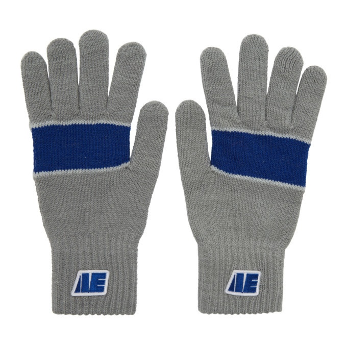 Photo: ADER error Grey Centre Stripe Gloves