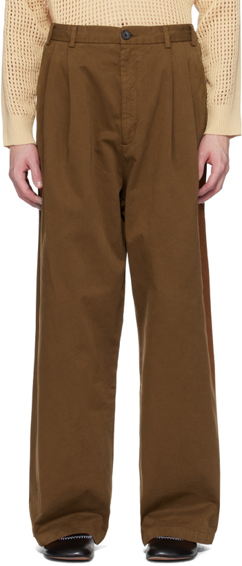 Photo: CMMN SWDN Brown Chico Elasticated Trousers