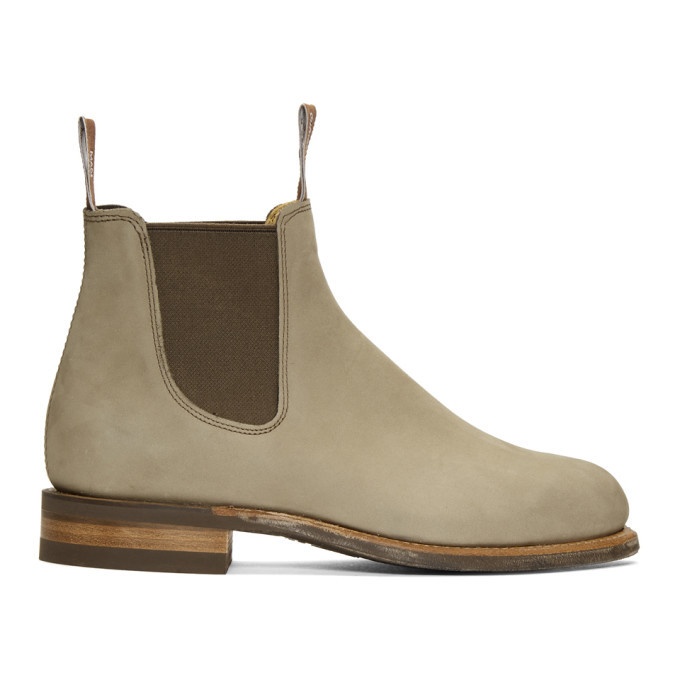 Photo: R.M. Williams Grey Comfort Turnout Chelsea Boots