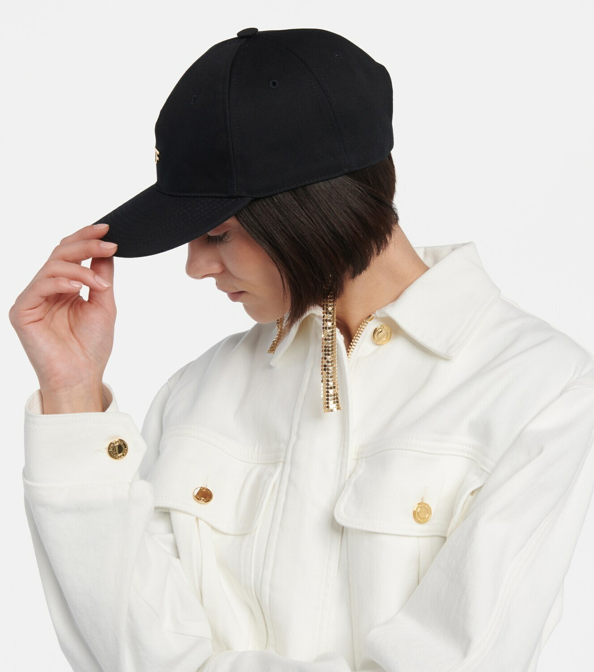 Tom Ford - Embellished cotton cap