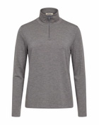 Pangaia Womens Turtleneck in Grey