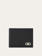 Ferragamo Mens Gancini wallet in Black