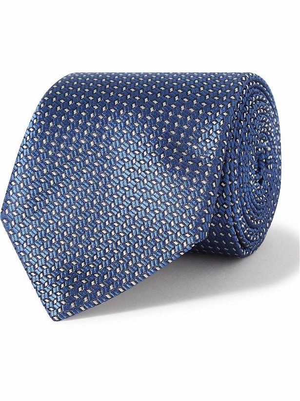 Photo: Canali - 8cm Silk-Jacquard Tie