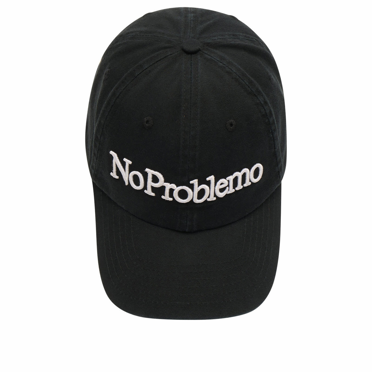 No Problemo Cap in Washed Black 