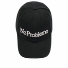 No Problemo Cap in Washed Black 