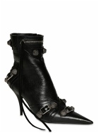 BALENCIAGA - 90mm Cagole Leather Ankle Boots