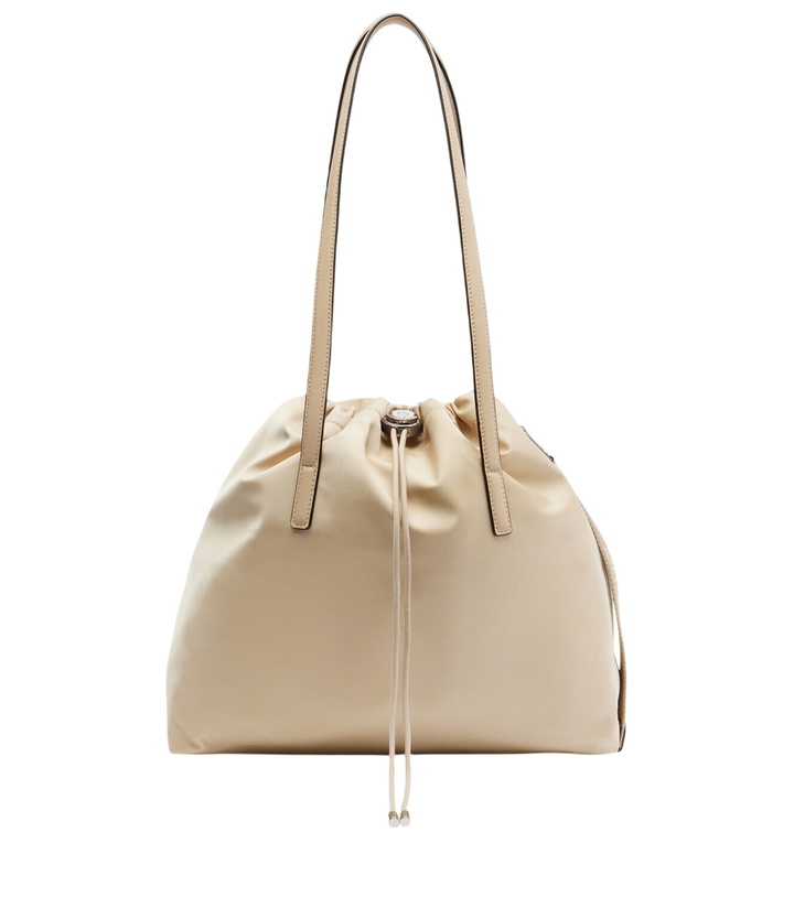 Photo: Moncler New Trick leather-trimmed tote bag