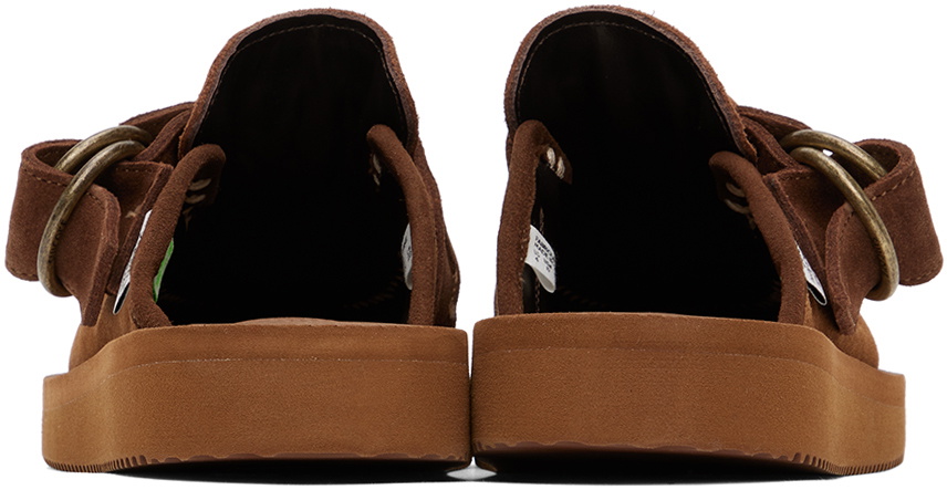 Suicoke Brown LEMI-Sab Slippers