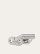 Ferragamo Mens Double Gancini cufflinks in Silver