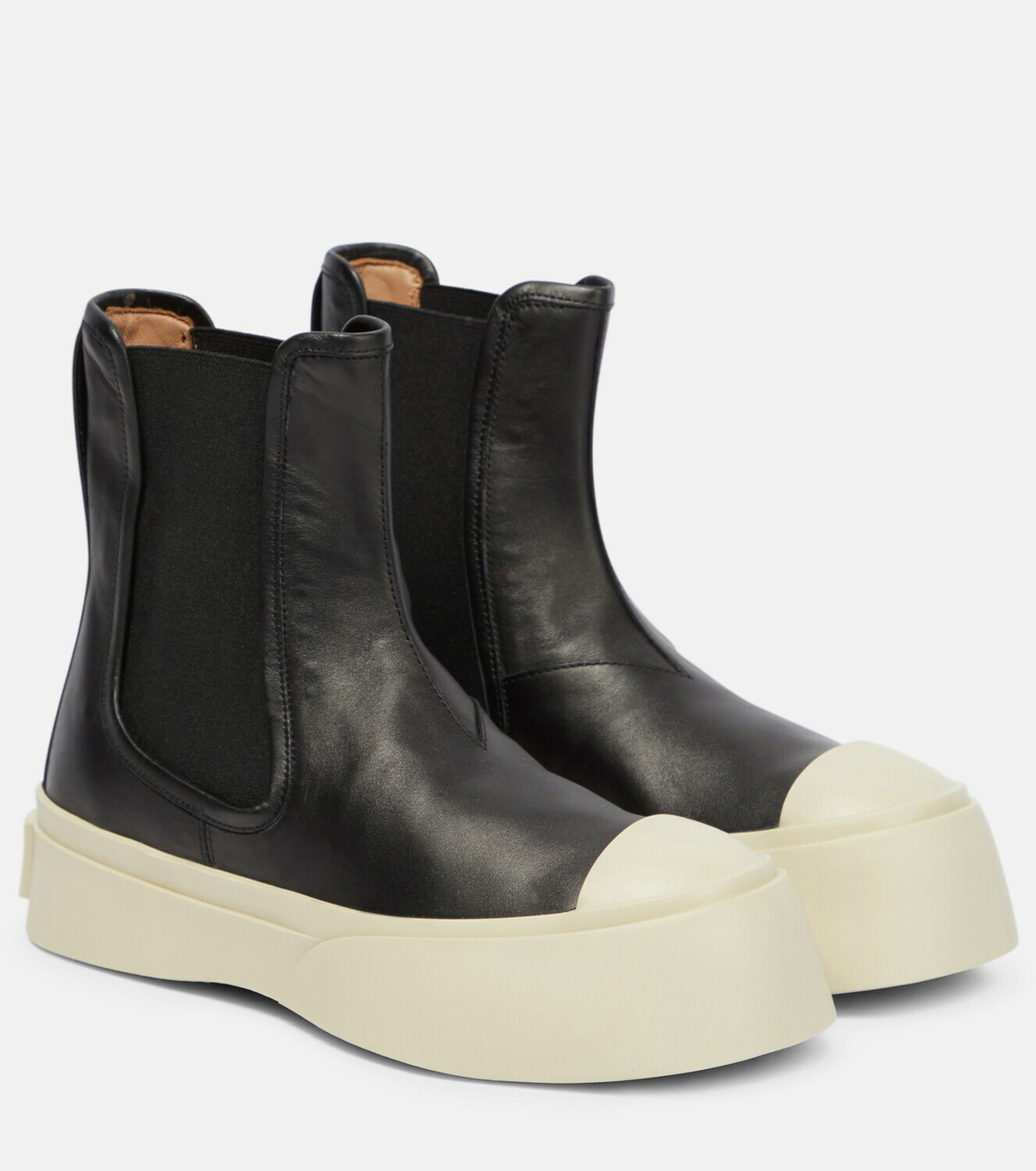 Marni Pablo leather Chelsea boots Marni