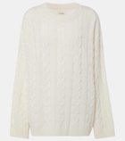 Lisa Yang Vilma cable-knit cashmere sweater