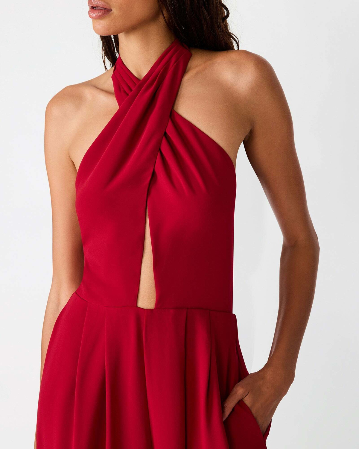 Steve Madden Aiyana Jumpsuit Dresses in Red