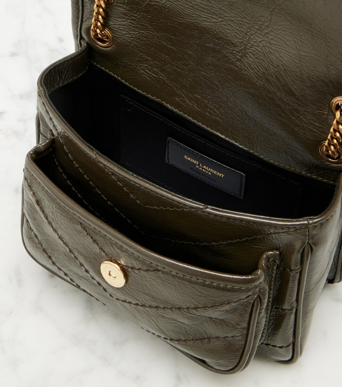 Saint Laurent Niki Mini leather shoulder bag