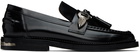 Toga Virilis Black Leather Loafers