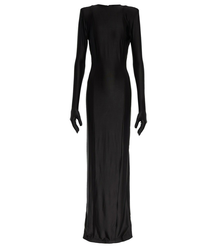 Photo: Vetements - Diva gloves jersey dress
