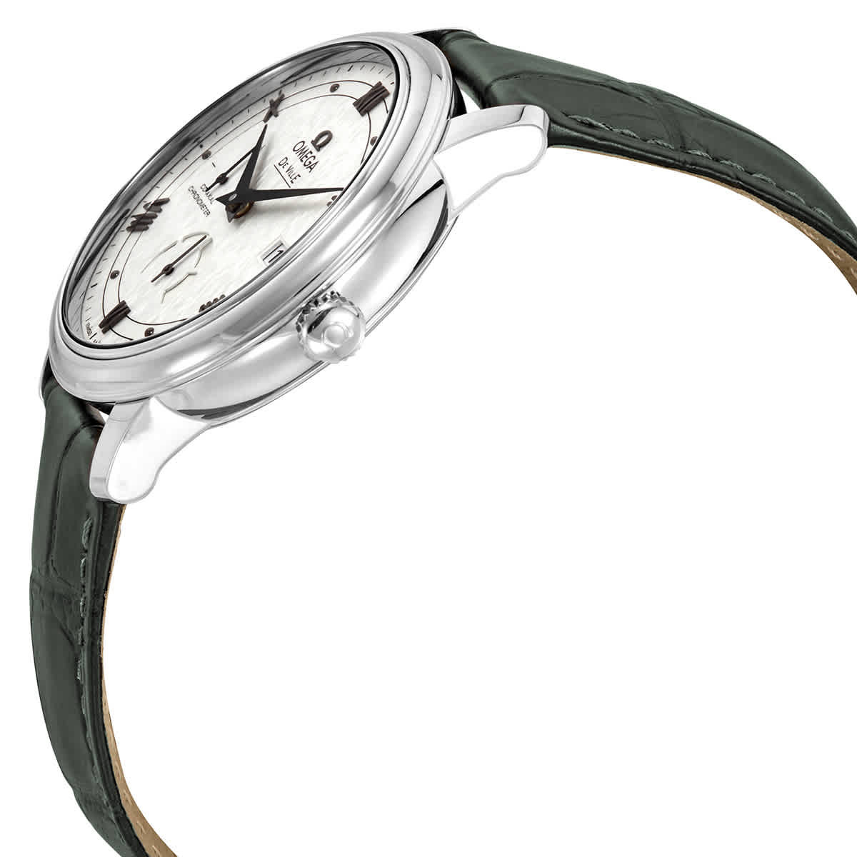 Omega De Ville Prestige Silver Dial Mens Watch 424.13.40.21.02.004