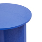 HAY Slit Side Table in Vivid Blue