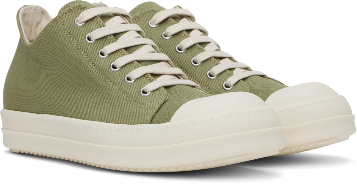 【関税込み】Rick Owens グリーン Porterville スニーカー Rick Owens Green Porterville Sneakers Rick Owens