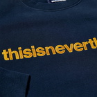 thisisneverthat Men's T-Logo Crew Sweat in Navy