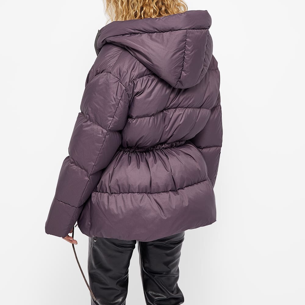 Acne Studios Women's Long Puffer Jacket in Mauve Purple Acne Acne Studios Women's Long Puffer Jacket in Mauve Purple Acne