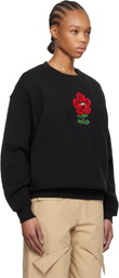 Kenzo Black Kenzo Paris VERDY Edition Embroidered Oversized Sweatshirt