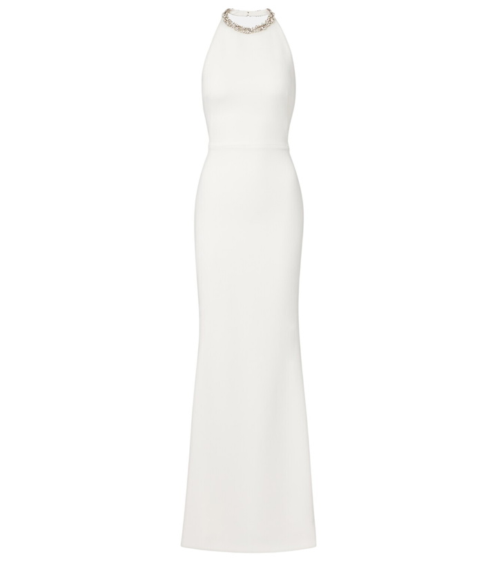 Photo: Givenchy Crystal-embellished open-back gown