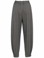 LORO PIANA - Aniston Cashmere Balloon Wide Pants