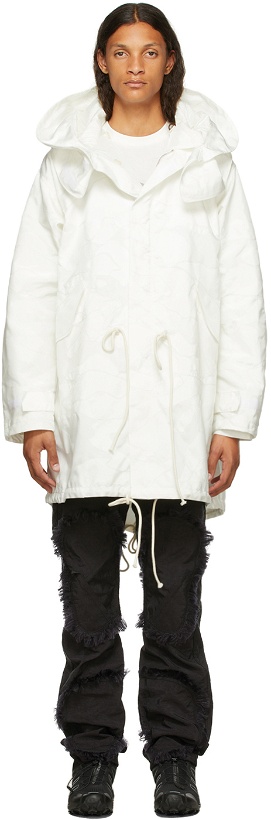 Photo: Kanghyuk White Airbag Fishtail Coat