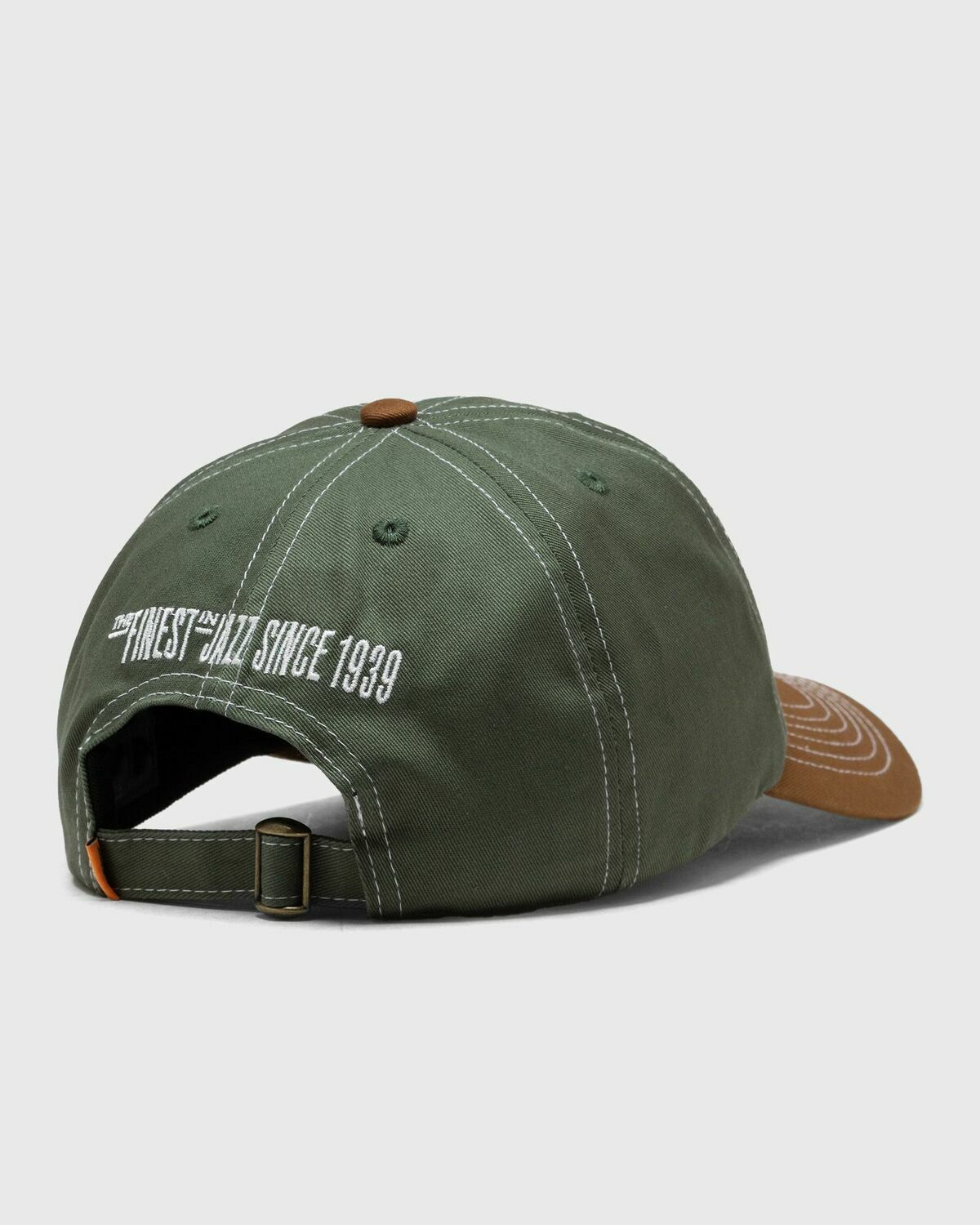 Butter Goods Blue Note 6 Panel Cap Brown/Green Caps Butter Goods