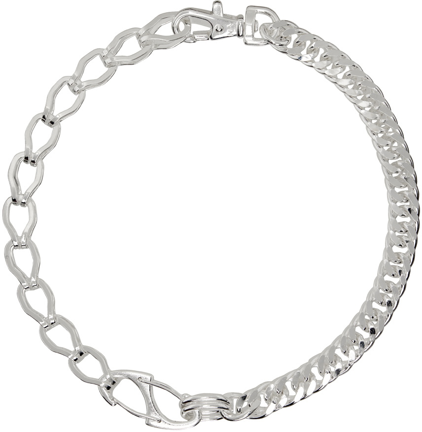 Martine Ali Silver Reena Chain Necklace