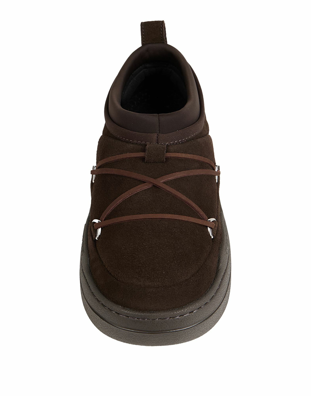 Moon Boot Mb Park Icon Suede Womens Sneakers Dark in Brown