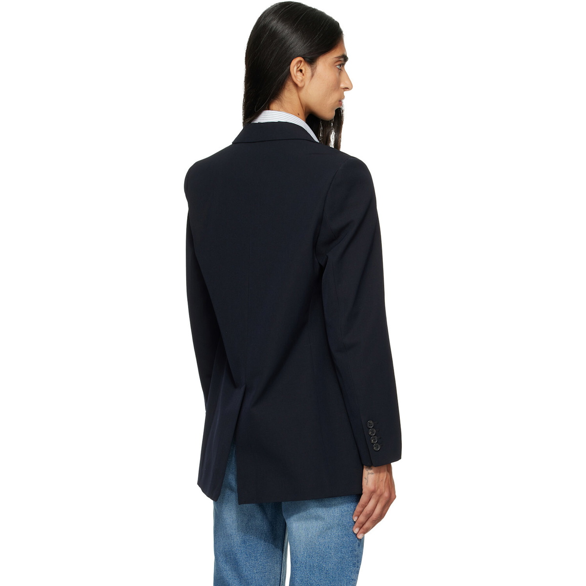 A.P.C. Navy Annie Blazer