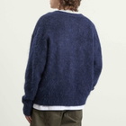 Bound Men's Parker Alpaca Cardigan in Navy