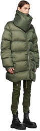 Rick Owens Green Down Mountain Jacket