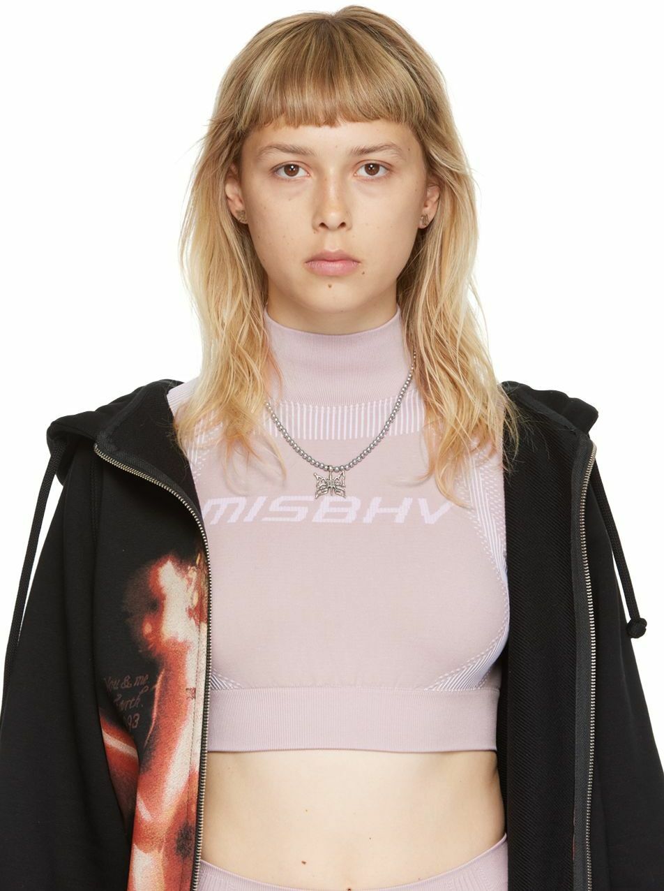 MISBHV Silver M Classic Earrings
