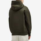 Moncler Men's Badge Logo Hoodie in Green