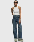 Agolde Dame Jean In Control Blue - Womens - Jeans
