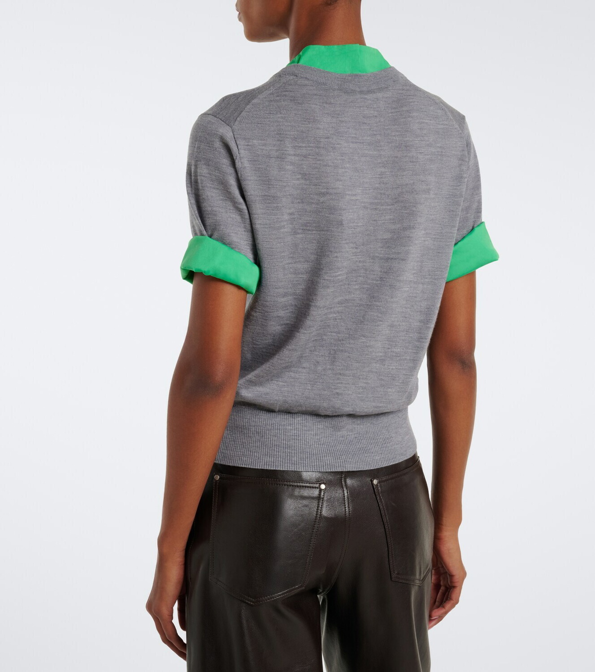 Dorothee Schumacher Layered virgin wool top