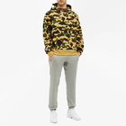 A Bathing Ape Men's 1st Camo 2nd Ape Hoody in Yellow