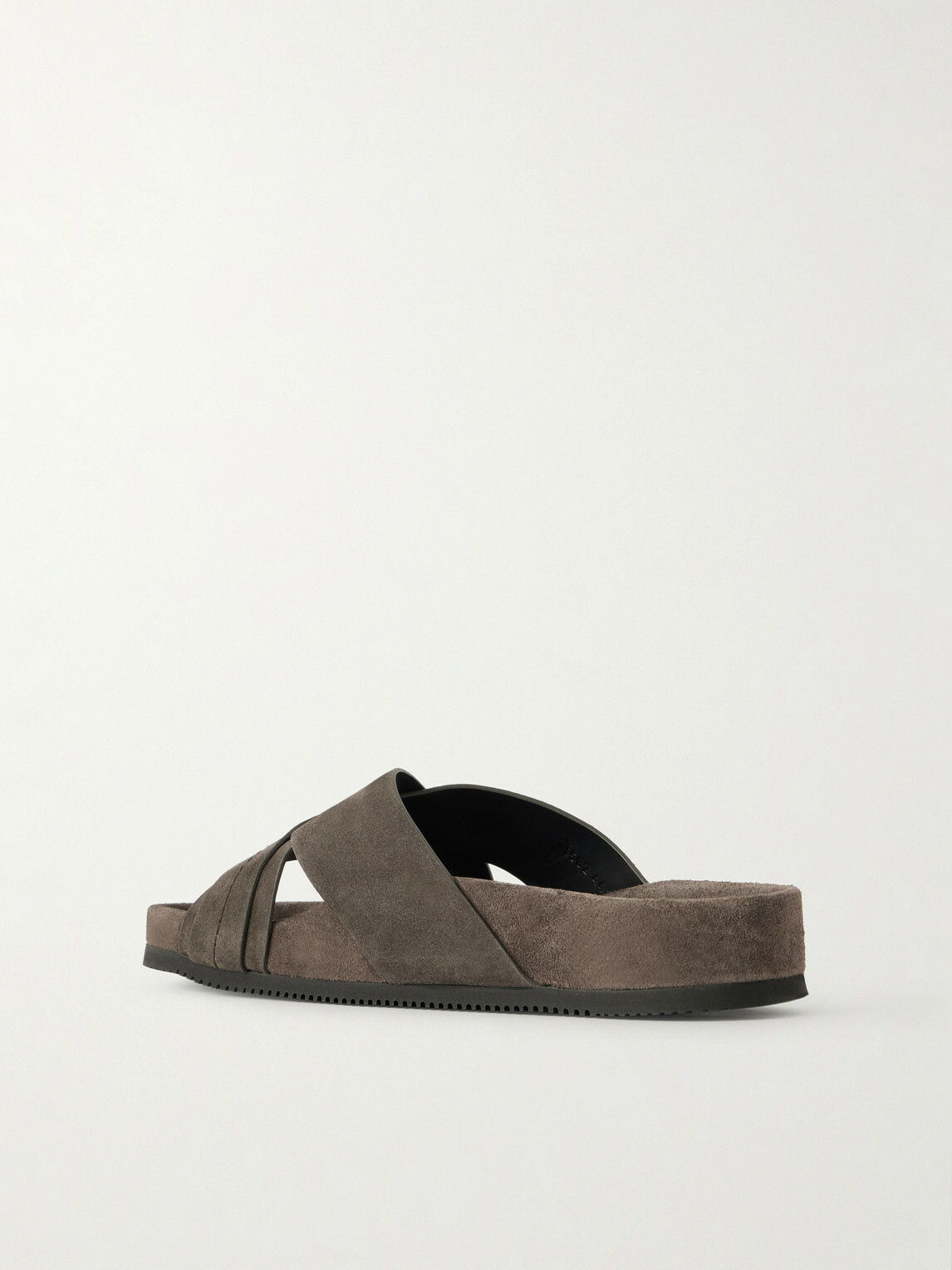TOM FORD - Wicklow Suede Sandals - Gray