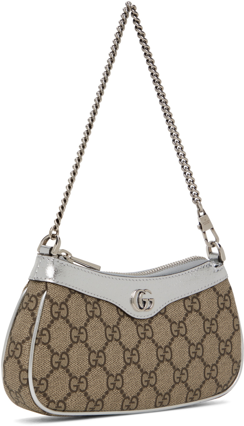 ハンドバッグ BEIGE OPHIDIA MINI BAG Ophidia mini bag in beige and ebony Supreme | GUCCI® US