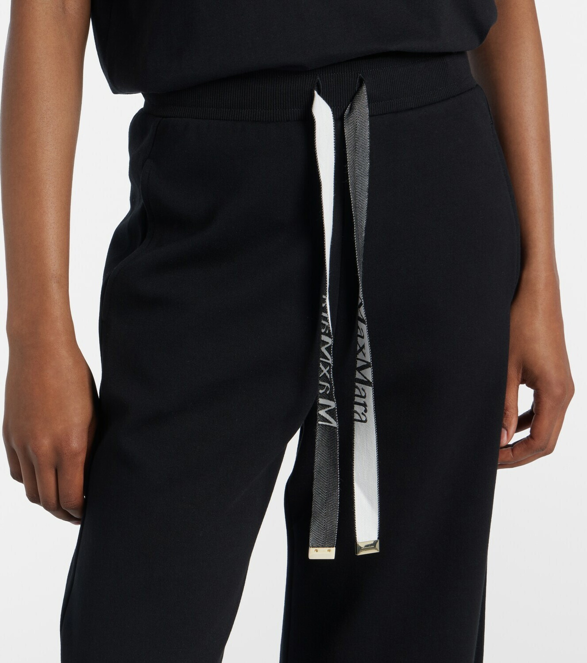 'S Max Mara Potenza cotton-blend fleece sweatpants