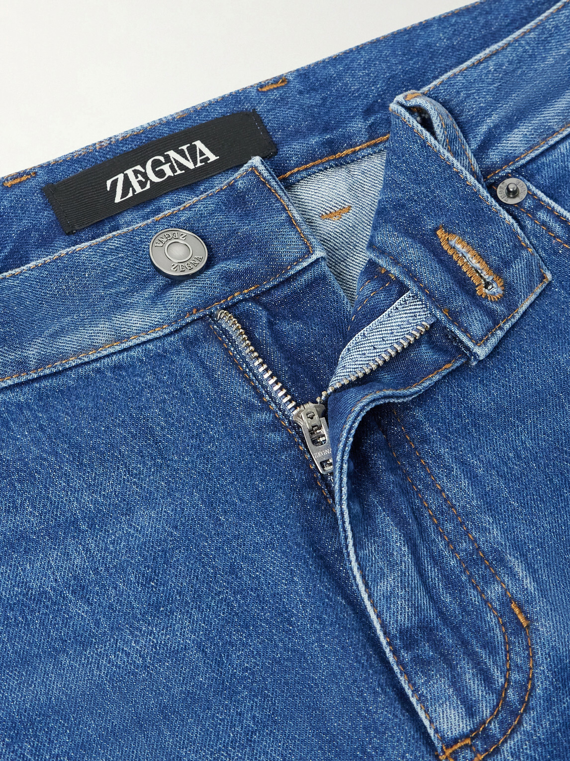 Zegna - Vintage House Straight-Leg Jeans - Blue