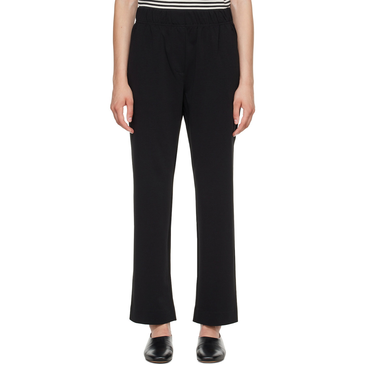 Weekend Max Mara Black Elfo Trousers