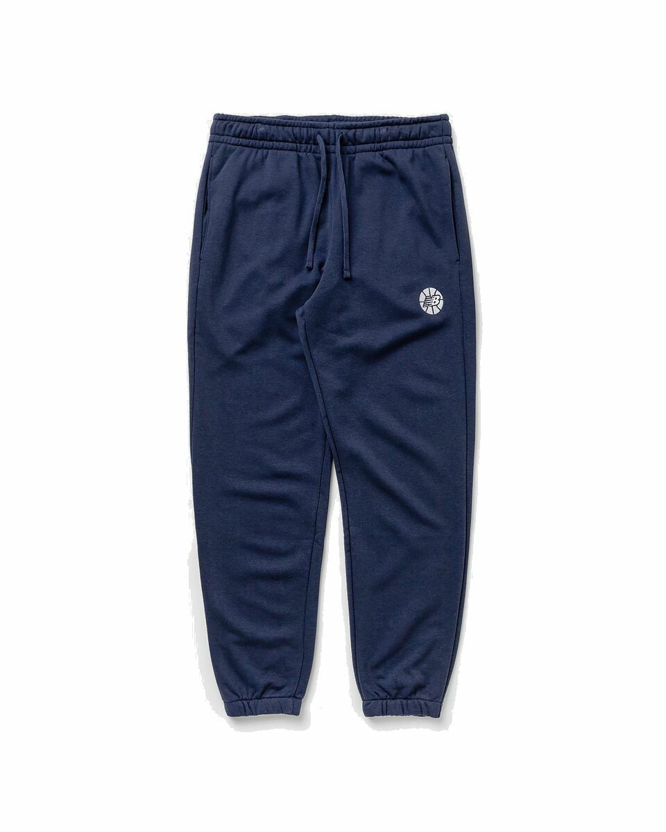 Photo: New Balance Hoops Essentials Fundamental Pant Blue - Mens - Sweatpants