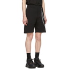 Alexander McQueen Black Chain Embroidery Shorts