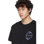 Givenchy Black Flowers T-Shirt