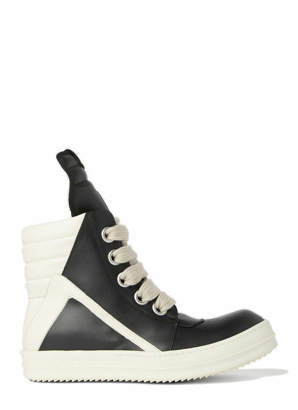 Photo: Rick Owens - Geobasket Sneakers in Black