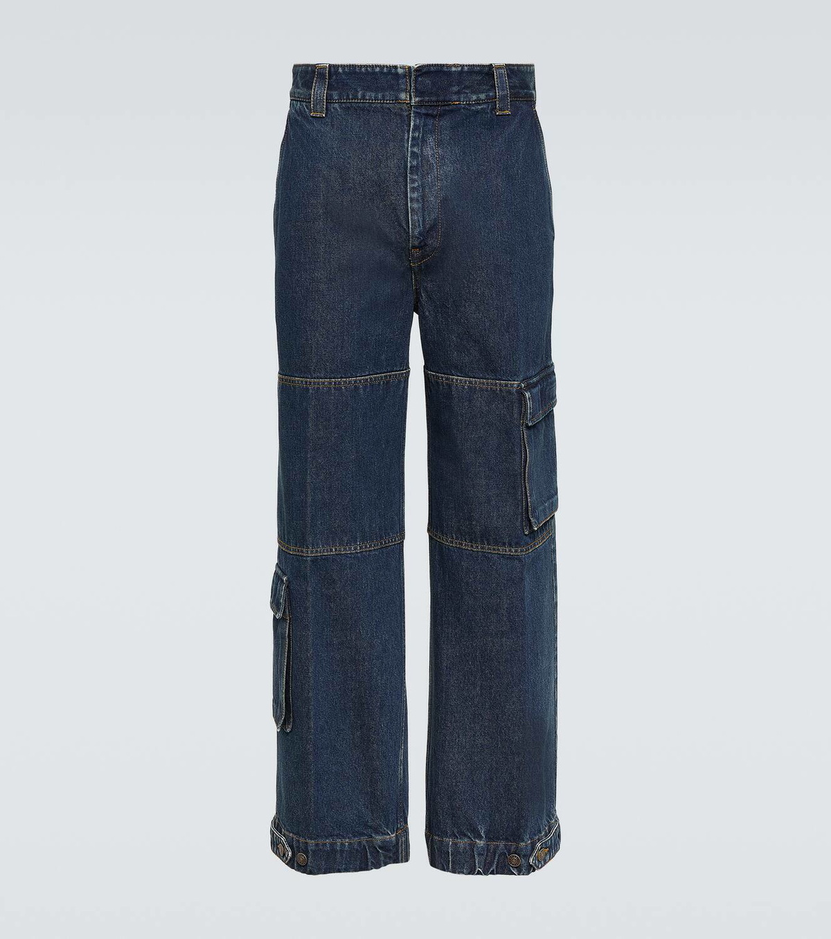 Gucci Wide-leg cargo jeans Gucci